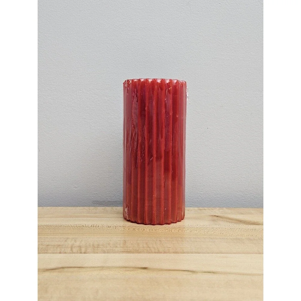 RETIRED Yankee Candle Pillar CHRISTMAS EVE 6 inch Santa NEW Sealed VINTAGE 6